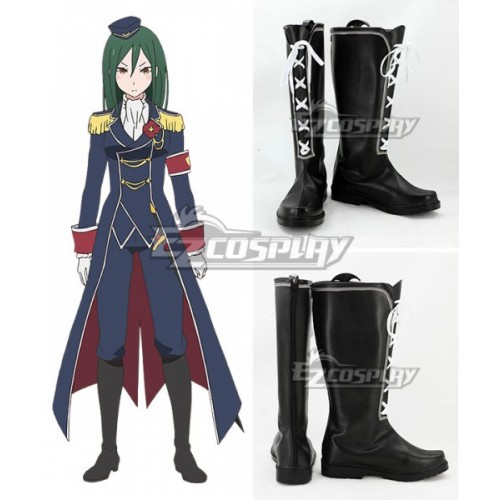 Re: Life In A Different World From Zero Crusch Karsten Black Shoes Cosplay Boots