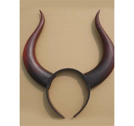 Black Rock Shooter DEAD MASTER OX Horn Headwear PVC Prop Cosplay