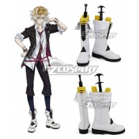 Diabolik Lovers Kou Mukami Mukami Kou White Shoes Cosplay Boots