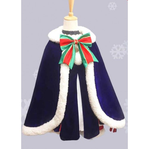 Fate Grand Order Artoria Pendragon Santa Alter Cosplay Costume