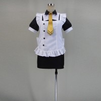 Love Live SR Maki Nishikino Cafe Maid Cosplay Costume