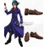 Yu-Gi-Oh! Yugioh ARC-V Kurosaki Shun Shay Obsidian Brown Cosplay Shoes