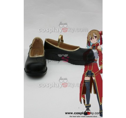 Sword Art Online Silica  Cosplay Shoes Boots