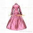 Victorian Style Southern Belle Gothic Lolita Pink Ball Gown Dress