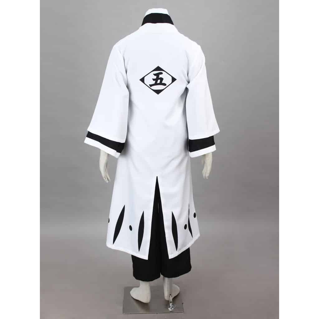 Bleach Captain Sosuke Aizen Cosplay Costume - 5th Division