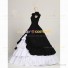 Alice in Wonderland Tiered Fancy Dress Lady Sweet Love Lolita Gown Black