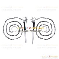 Fate Cosplay Stay night Rider Medusa props with awles