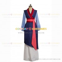 Ballad Of Mulan Cosplay Princess Mulan Dress Costume Full Set