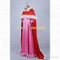 Beauty And The Beast Cosplay Belle Costume Pink Princess Dress