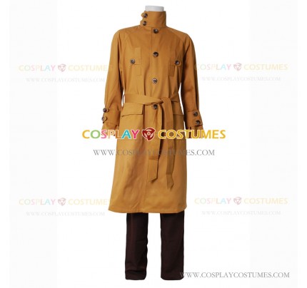 Blade Runner Cospalay Rick Deckard Costume Brown Trench Coat