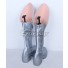 Detroit Metal City Soichi Negishi Johannes Krauser II Silver Shoes Cosplay Boots