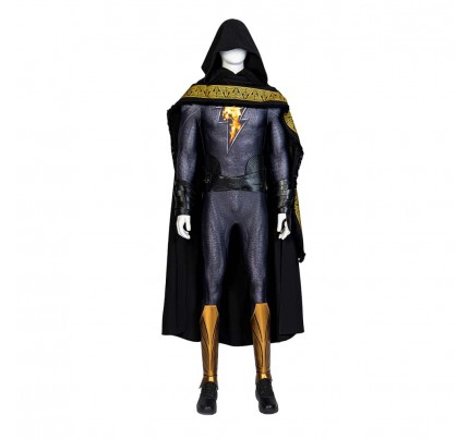 2022 Movie Black Adam Dwayne Johnson Cosplay Costume