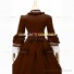 Victorian Style 18th Century Southern Belle Masquerade Brown Ball Gown Dress