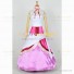 Lucy Heartfilia Costume for Fairy Tail Cosplay Pink Formal Dress