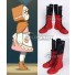 Miss Kobayashi's Dragon Maid Kanna Kamui The Little Match Girl Red Shoes Cosplay Boots