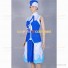 Fairy Tail Cosplay Juvia Lockser Costume Blue Dress