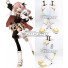 Fate Apocrypha Rider of Black Astolfo White Shoes Cosplay Boots