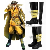 Overlord Pandora's Actor Pandorazu Akuta Black Shoes Cosplay Boots