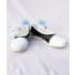 EVA Neon Genesis Evangelion Rei Ayanami White Black Blue Cosplay Shoes