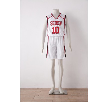 Kuroko No Basuke Kurokos Basketball Season 2 Taiga Kagami White Cosplay Costume