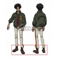 Megalo Box Junk Dog J.D. Brown Cosplay Shoes