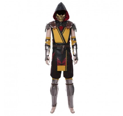 Mortal Kombat 11 Hanzo Hasashi Scorpion Cosplay Costume