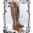 Code Realize Guardian of Rebirth Cardia Beckford Brown Shoes Cosplay Boots