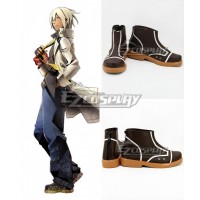 God Eater Soma Schicksal Brown Cosplay Shoes