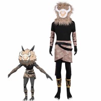 Genshin Impact Hilichurl Cosplay Costume