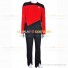 Security/Operations Duty Costume for Star Trek Cosplay Red Jumpsuit