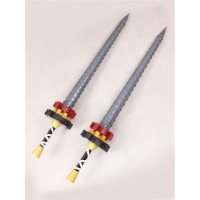 39" Final Fantasy：Type-0 Machina Double Swords PVC Cosplay Props 1241