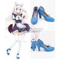 Nekopara Vanilla Blue Cosplay Shoes