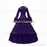 Southern Belle Retro Gothic Lolita Falbala Evening Ball Gown Purple Dress