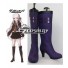 Dangan Ronpa Kyoko Kirigiri Purple Cosplay Boots