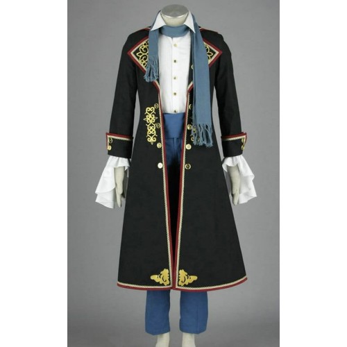 Vocaloid Kaito Black Cosplay Costume