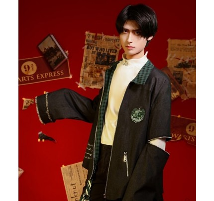 Harry Potter Slytherin Boy's Daily Cosplay Costume
