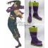 JoJo's Bizarre Adventure Joseph Joestar Purple Shoes Cosplay Boots