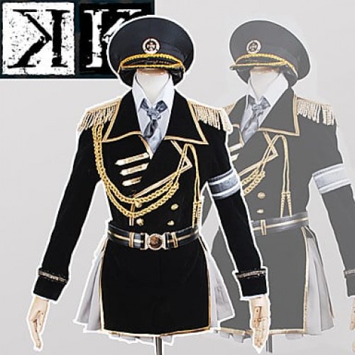 K Missing Kings Neko Miyabi Ameno Military Uniform Cosplay Costume