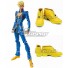 JoJo's Bizarre Adventure Vento Aureo Giorno Giovanna Yellow Cosplay Shoes