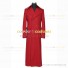 Tom Baker Costume for Doctor Who 4th Dr Cosplay Red Trench Coat