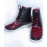 Yuri on Ice YURI!!!on ICE Plisetsky Yuri Black Red Cosplay Shoes - B Edition