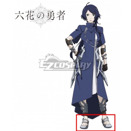 Rokka Braves of the Six Flowers Rokka no Yusha Maura Chester Mora Chesuta Gray Cosplay Shoes