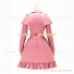 Classic Victorian Gothic Cape Coat Reenactment Pink Dress