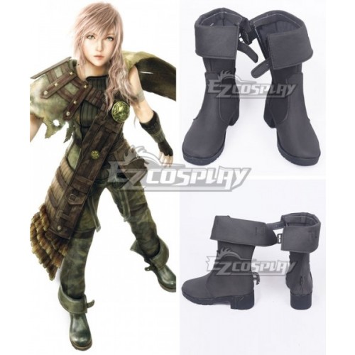 Final Fantasy Lightning Returns Lightning Eclair Farron Shoes Cosplay Boots