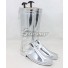 Fate Grand Order Fate Prototype Saber Arthur Pendragon Silver Shoes Cosplay Boots