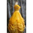 Beauty And The Beast Princess Belle Dress Cosplay Costume E