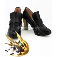 Land of the Lustrous Houseki no Kuni Phosphophyllite Black Golden Cosplay Shoes