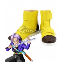 Dragon Ball Torankusu Yellow Shoes Cosplay Boots