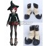 Danganronpa V3: Killing Harmony Himiko Yumeno Black Beige Shoes Cosplay Boots