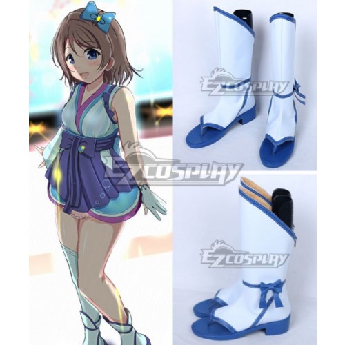 LoveLive! Sunshine!! Aqours You Watanabe White Shoes Cosplay Boots